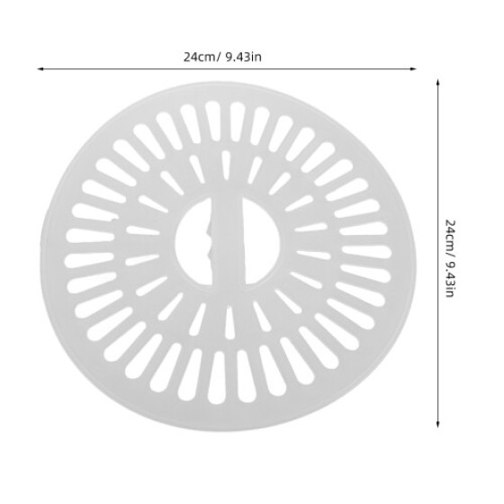 2 Pcs Penutup Lembut Pengganti Mesin Pengering Spinner Bagian Plastik Tutup Pemutar